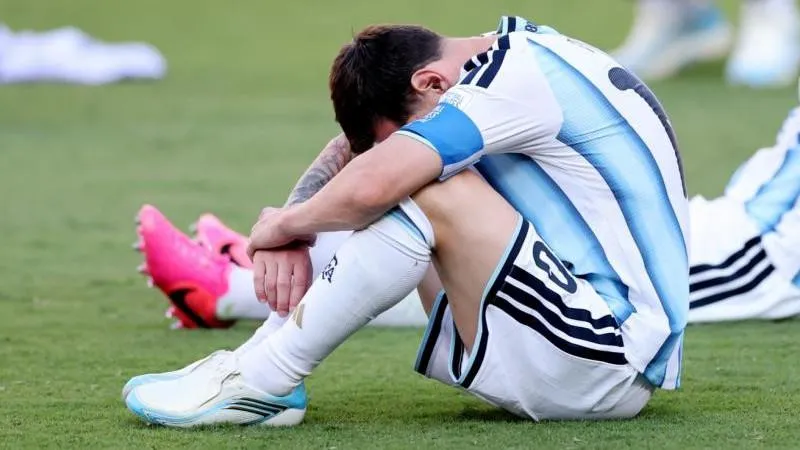 Messi cried after Argentina's loss in 2026 World Cup final