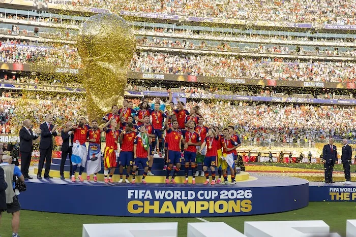 Trump overshadows Spain at World Cup victory ceremony